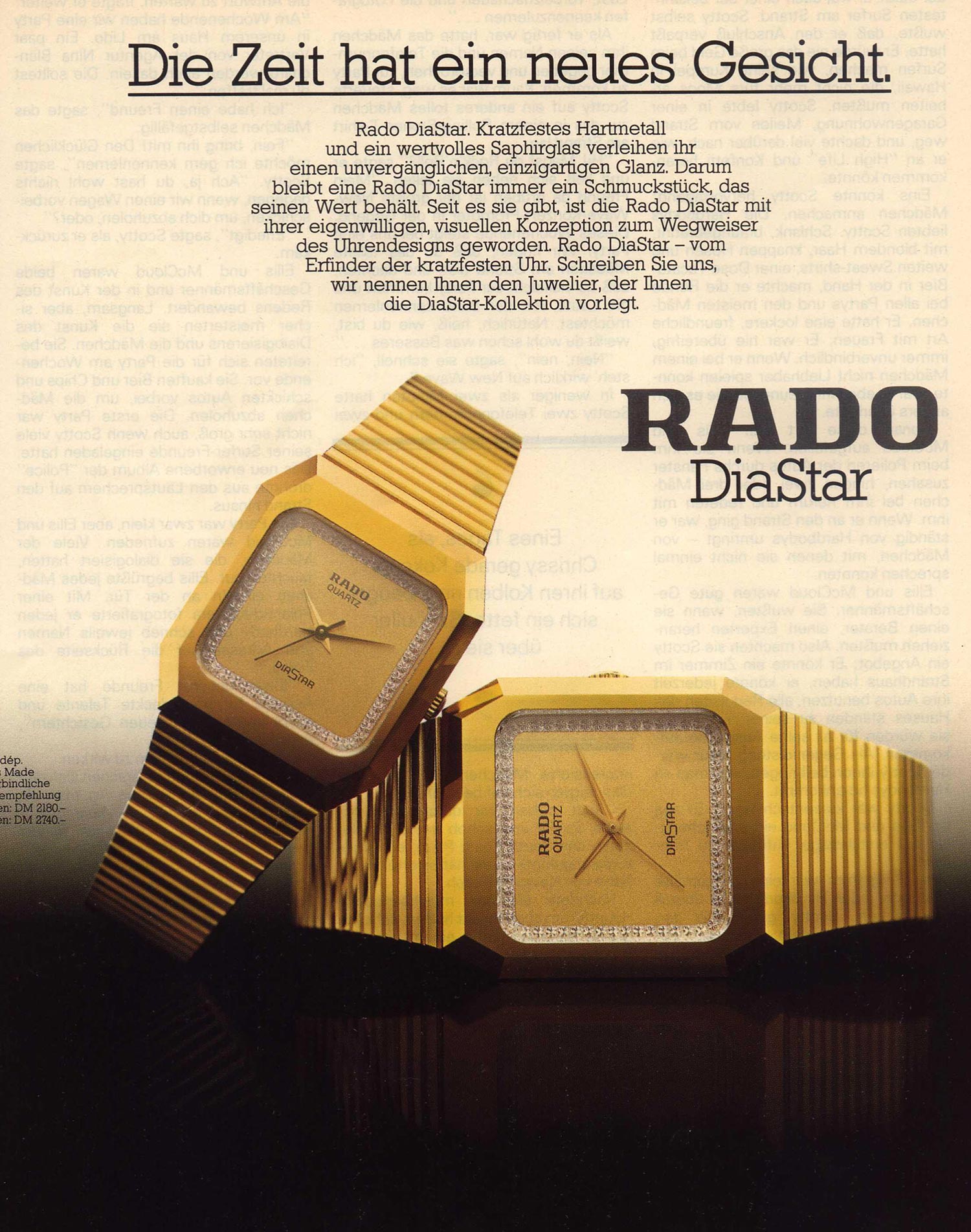 old rado watches models