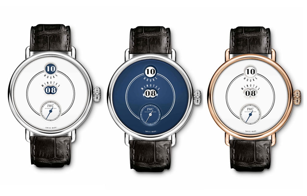 IWC presented the Tribute to Pallweber Edition 150 Years wristwatch